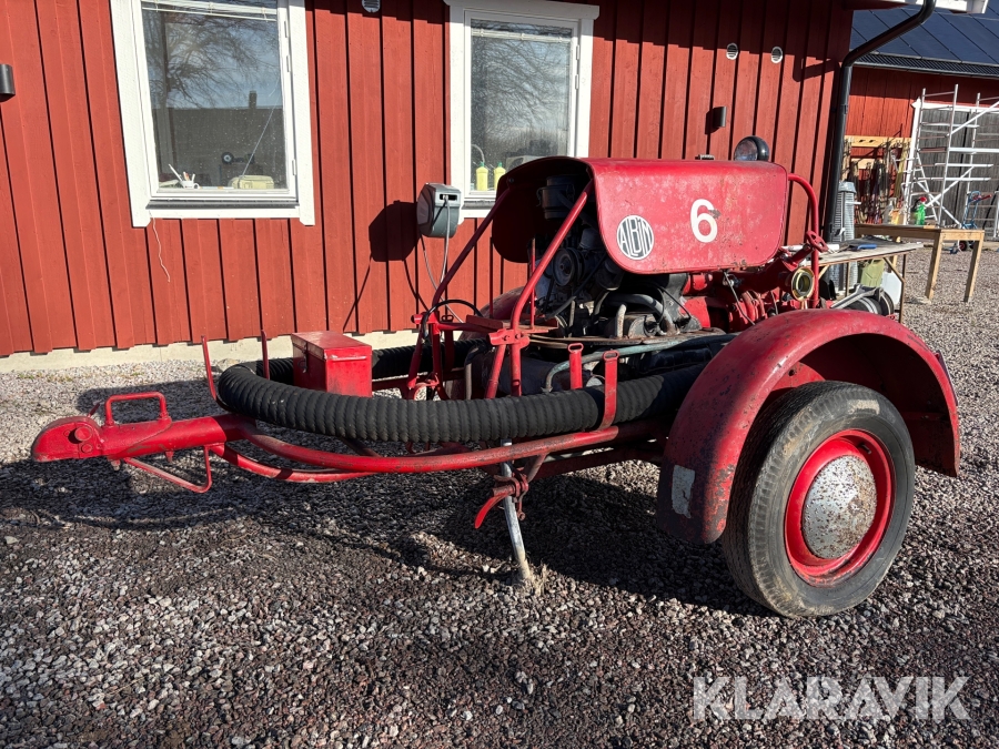 Motorspruta brandpump Albin 900-VW