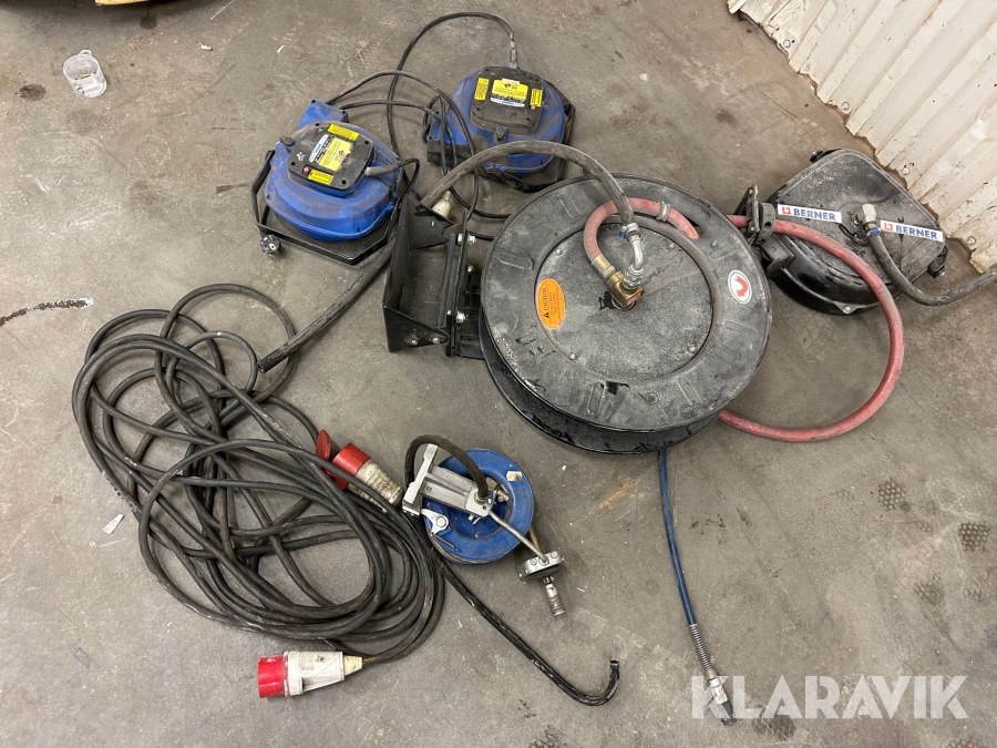 Tryckluftvindor och Elkablar