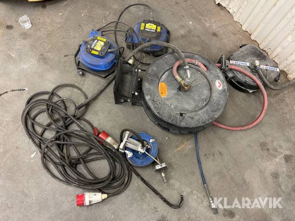 Tryckluftvindor och Elkablar