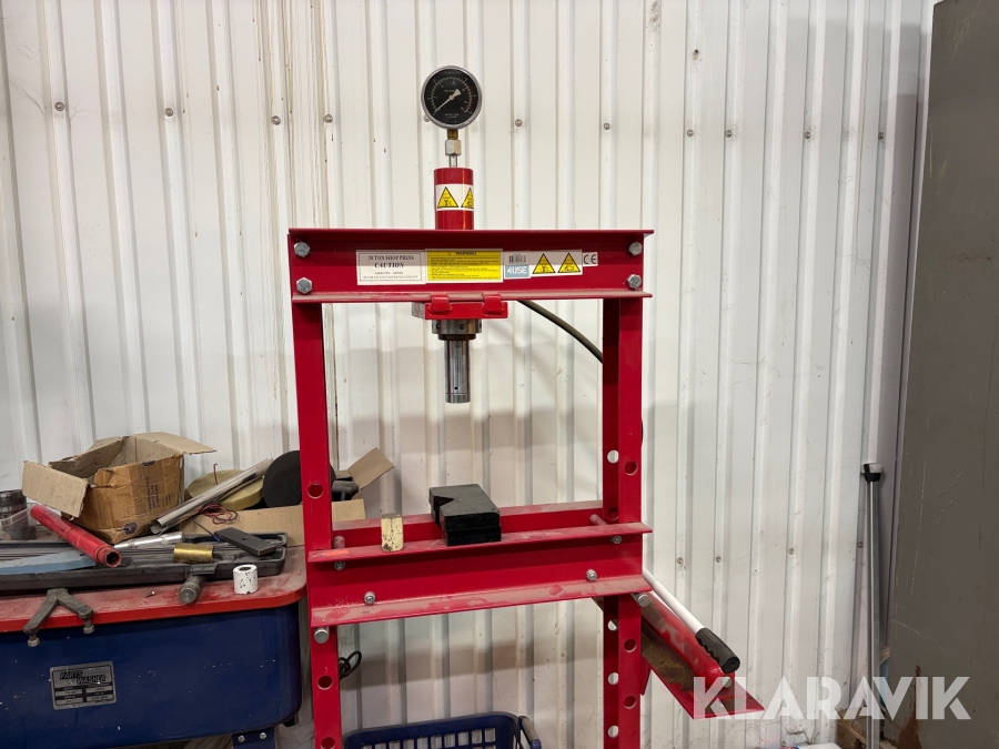 Verkstadspress 20 ton
