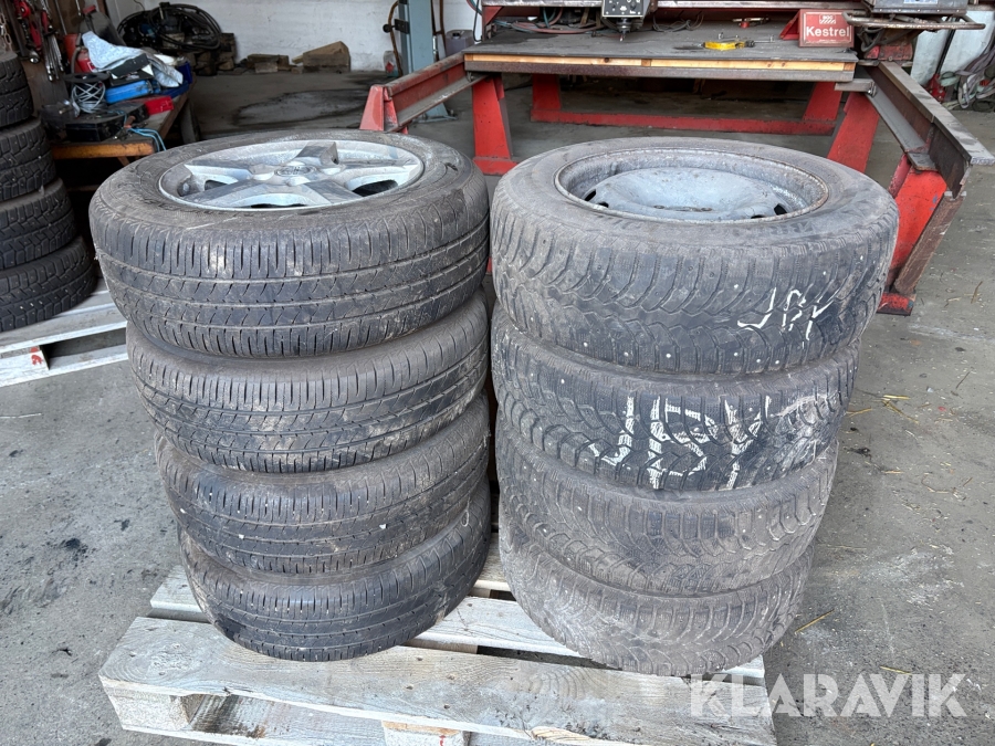 Sommar & Vinterdäck 195/65R15