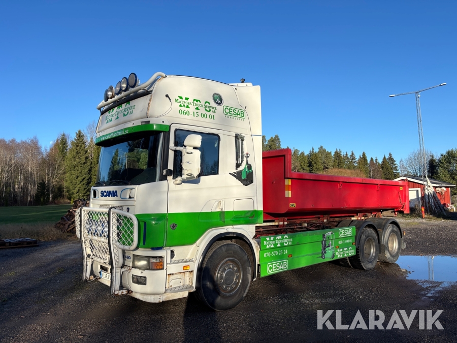 Lastväxlare Scania 164GB V8 6x2 NB480