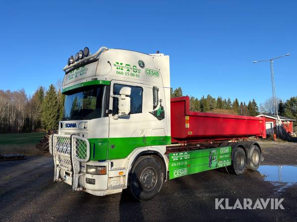 Lastväxlare Scania 164GB V8 6x2 NB480