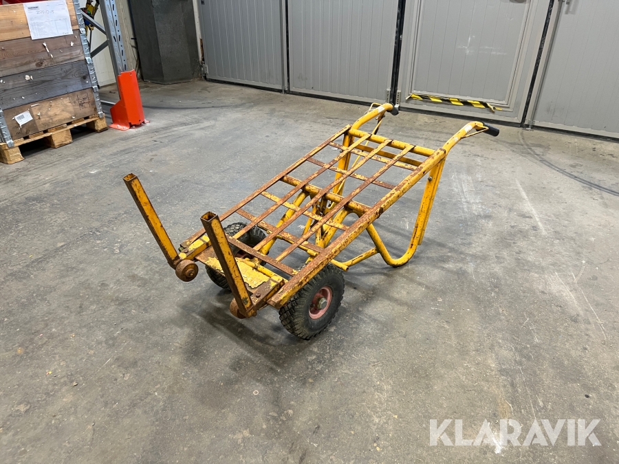 Tegelkärra med broms Hörby Bruk 2311