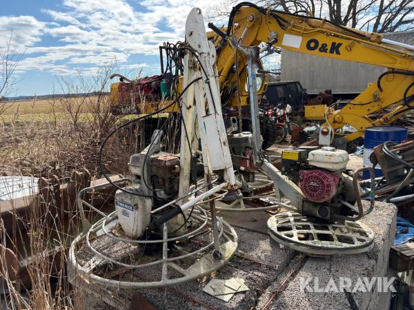 Betongglättare Tremix G920B/G610B 3 st