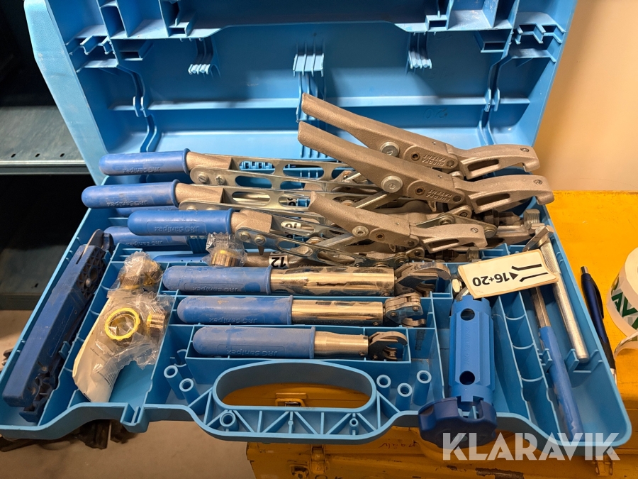 Pressverktyg för PEX rör JRG Sanipex VVS