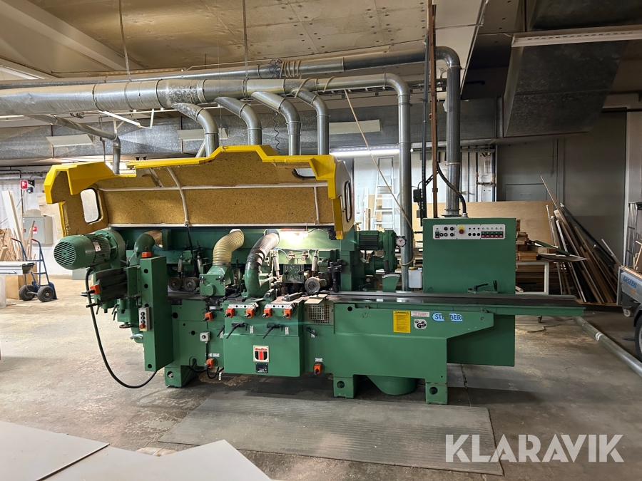 Riktlisthyvel Wadkin 5 spindlar