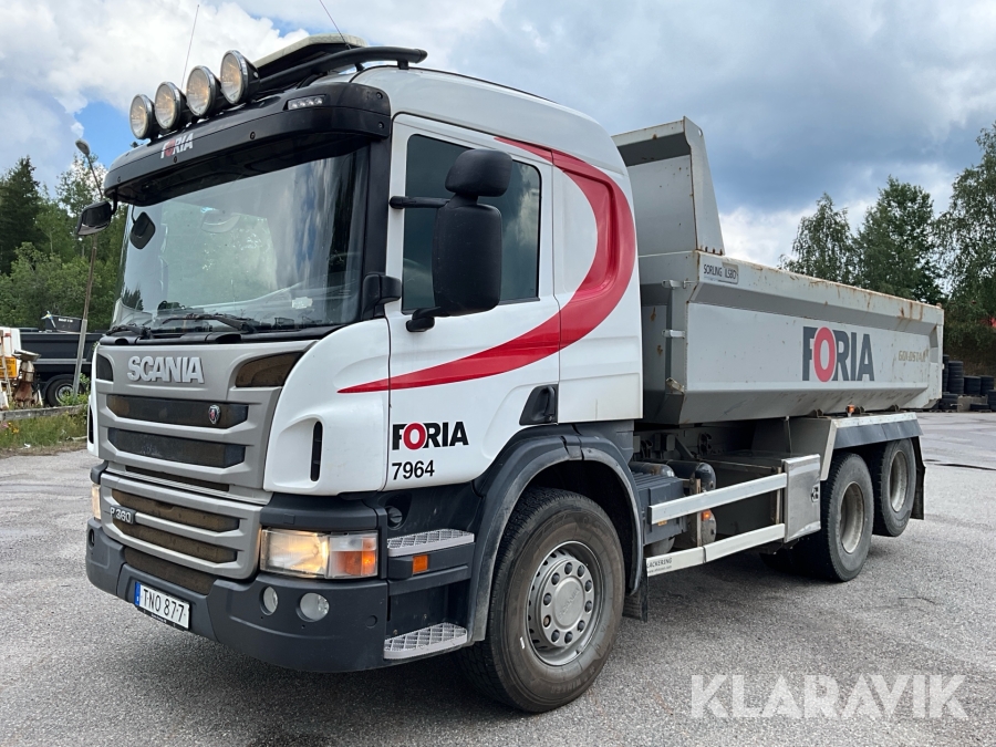 Lastbil / tippbil Scania P360 6x2 12.7