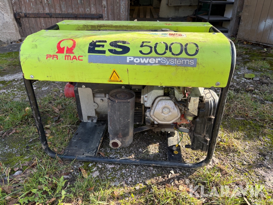 Generator/Elverk Pramac ES 5000