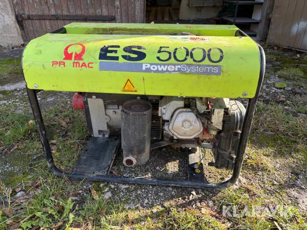 Generator/Elverk Pramac ES 5000