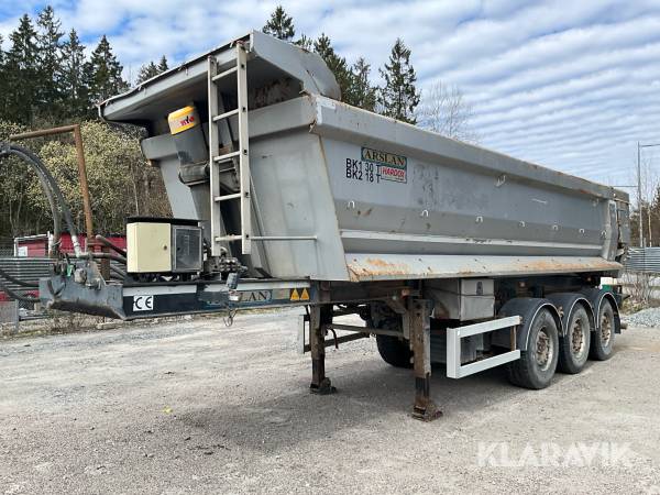 Tipptrailer / semitrailer Arslan EBS-E