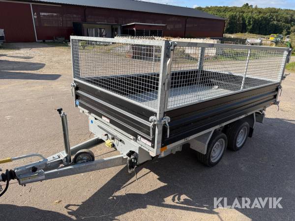 Tippsläp Humbaur HZ 2000-B 3-vägstipp