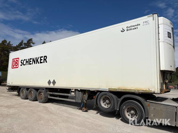 Isolerad skåptrailer Schmitz SKO 24
