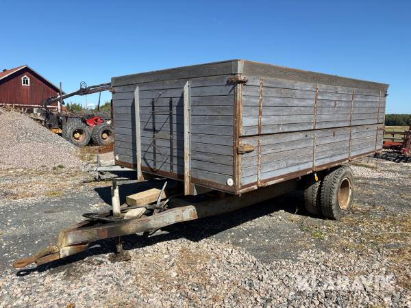 Spannmålskärra 7ton med tippfunktion