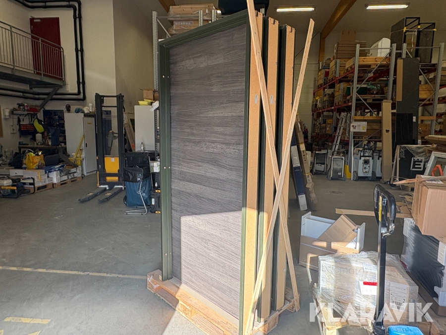 Innedörrar 3 st med karm