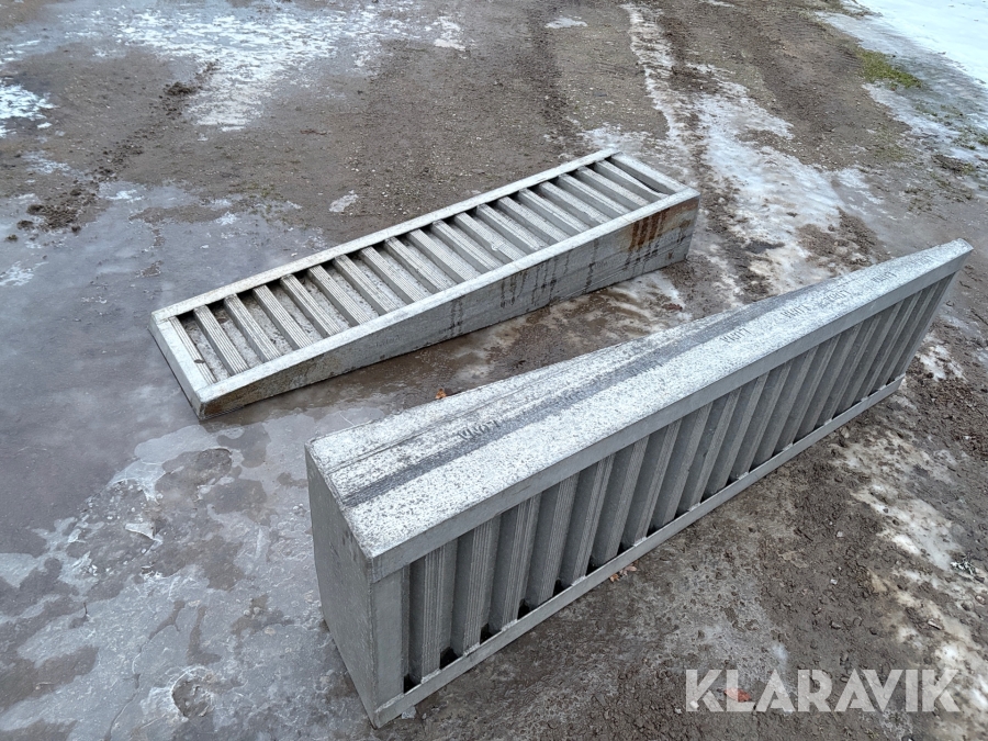 Lastramper aluminium 2st