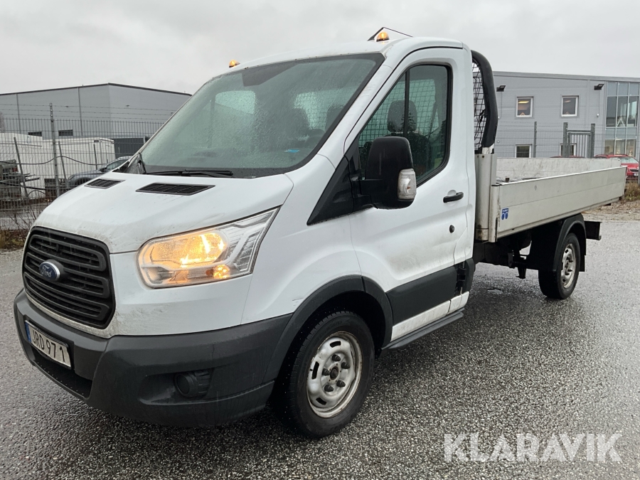 Flakbil Ford Transit 2.2 TDCi med tippflak