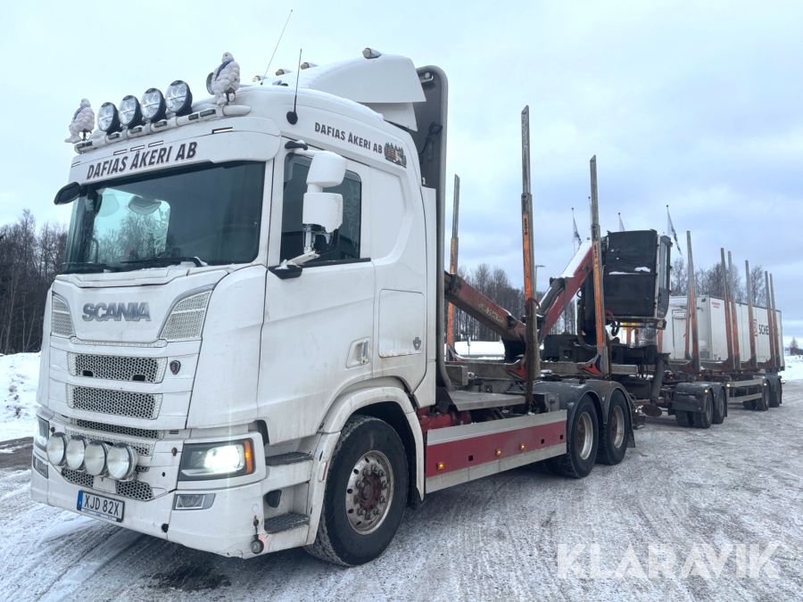 Timmerbilsekipage Scania 650R