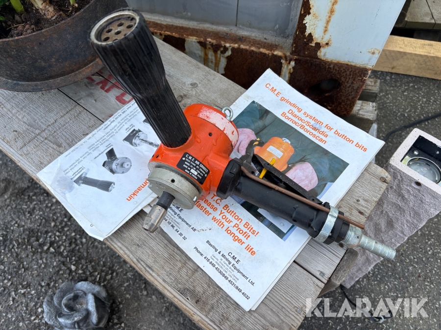Slipmaskin C.M.E Bahco VS-150 tryckluftsdriven 17000rpm