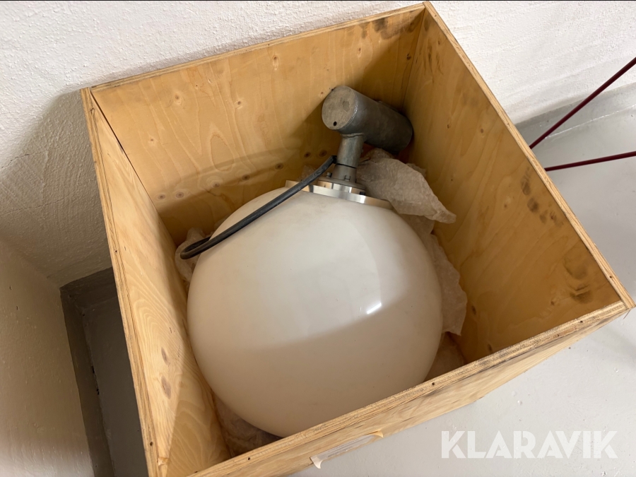 Rund tak/vägglampa