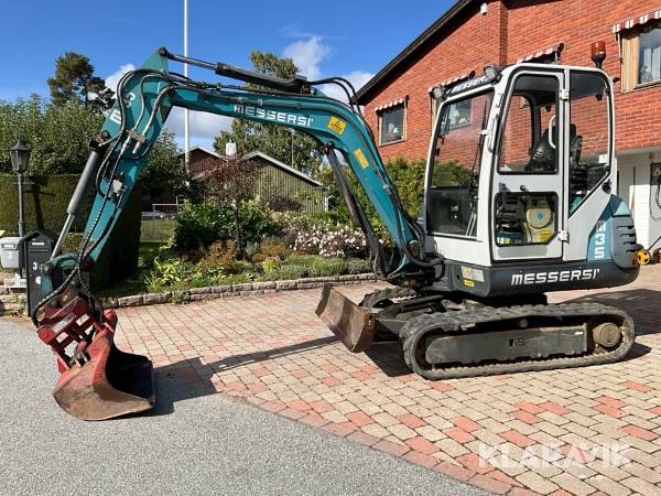 Grävmaskin Messersi M-35 K/C med tiltskopa
