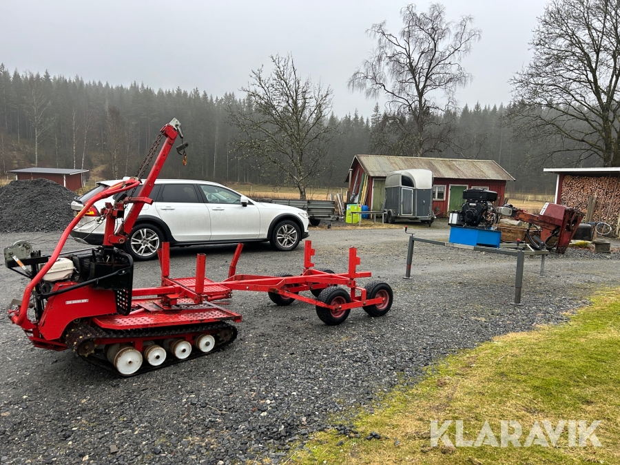 Järnhäst Lennartsfors med stegmatare Vimek 90