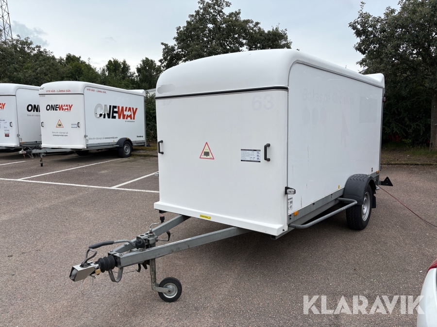 Volymsläp 9 m³ Brenderup T1000