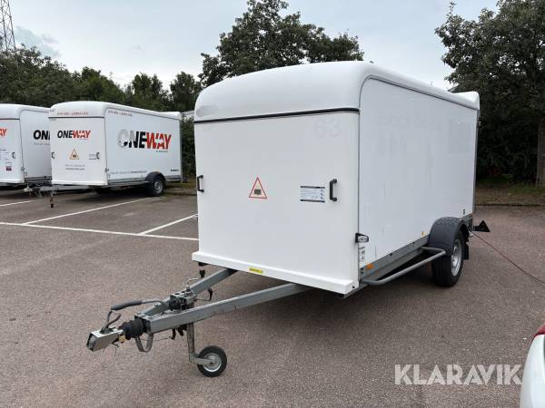 Volymsläp 9 m³ Brenderup T1000