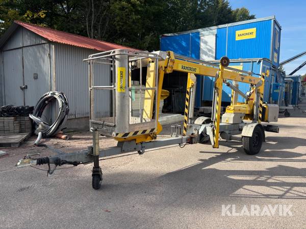 Släpvagnslift Omme M12EBJ
