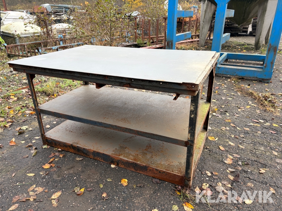 Verkstadsbänk 1,5 x 1 meter