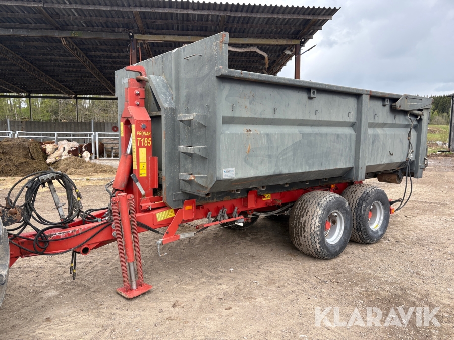 Lastväxlare med flak Dinacon/Pronar T185