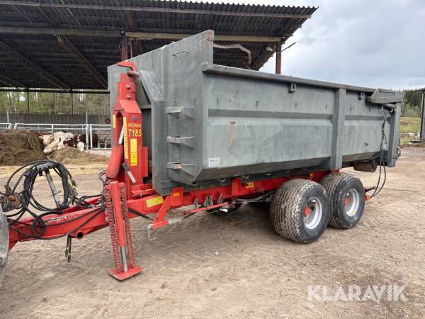 Lastväxlare med flak Dinacon/Pronar T185