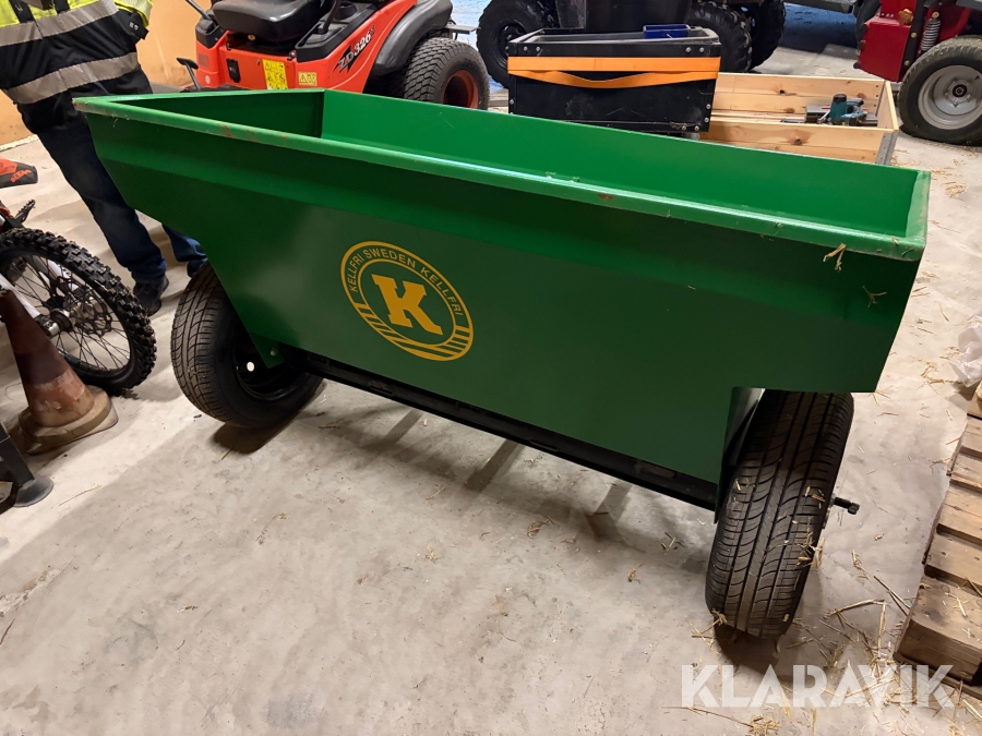 Sandspridare Kellfri 32-S500 bogserande