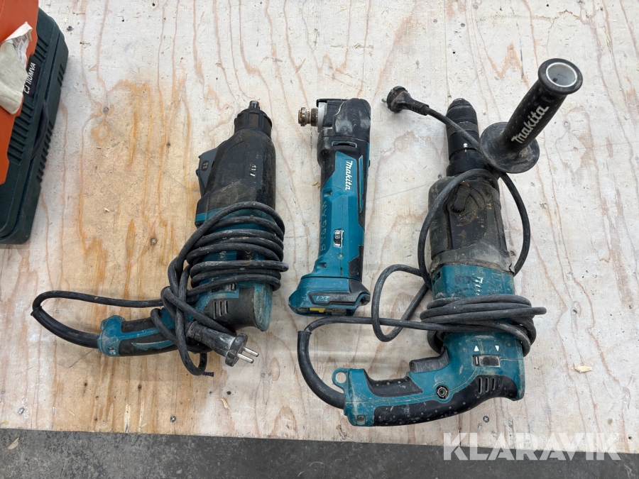 Verktygspaket Makita Borrhammare & multiverktyg