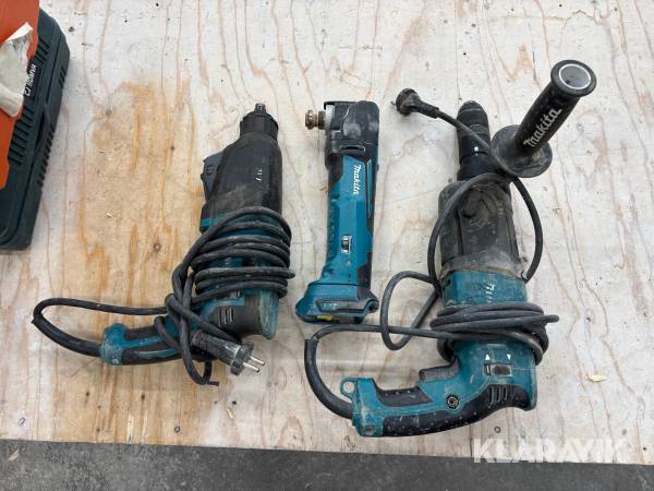 Verktygspaket Makita Borrhammare & multiverktyg