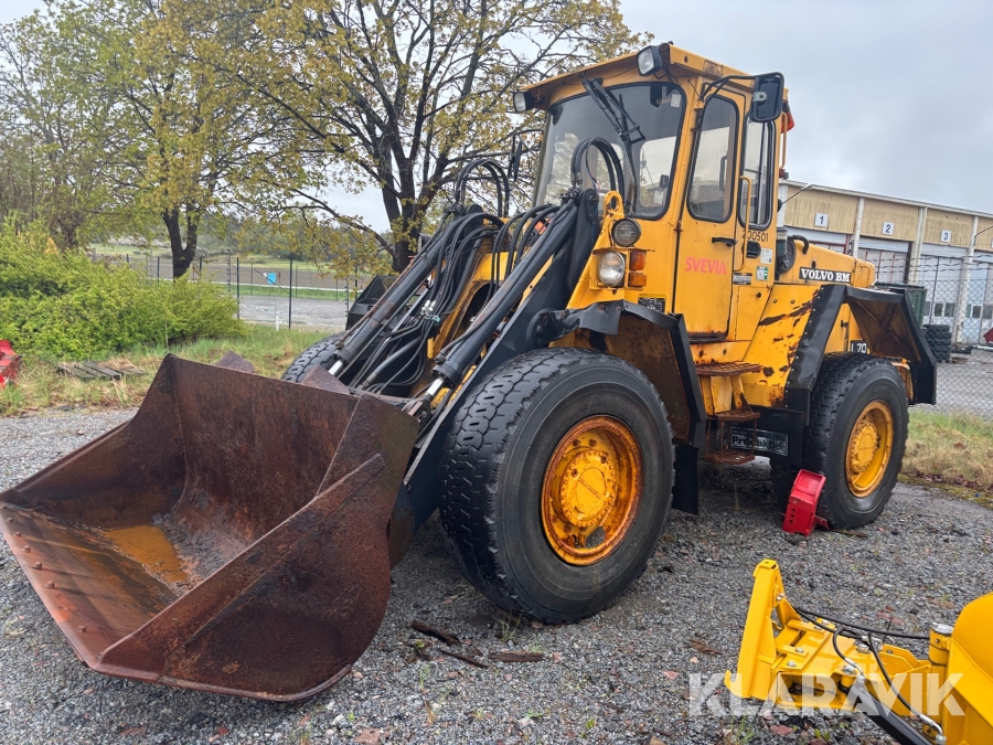 Hjullastare Volvo BM L70 med skopa