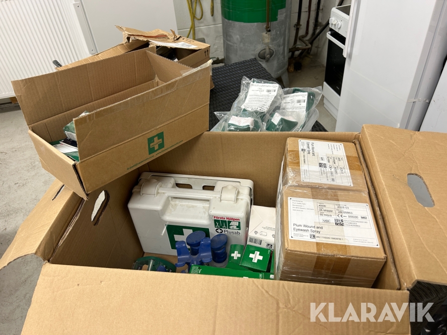 Första hjälpen material