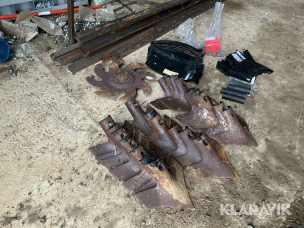 Slitdelar för kultivator Väderstad Swift