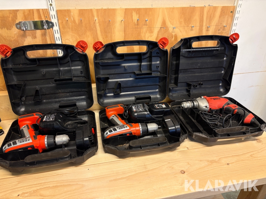 Paket med handverktyg Black&Decker Hikoki Mfl