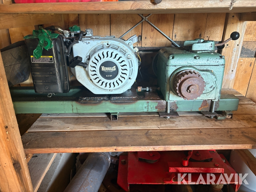 Motor med växellåda Herkules 6,5 HP