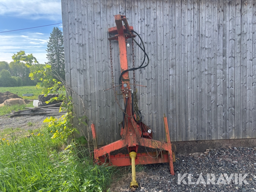 Kranarm med vinsch Normet 3 punkts