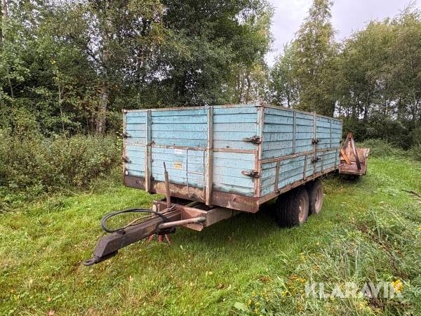 Tippvagn Bredöl boggievagn 10 ton
