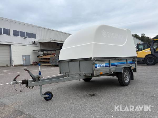 Personbilssläp Rekotrailer FF 4905-01 bromsat