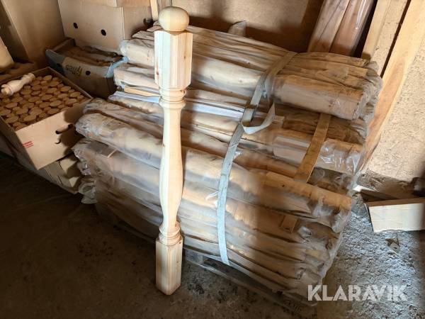 Svarvad ändstolpe 40st