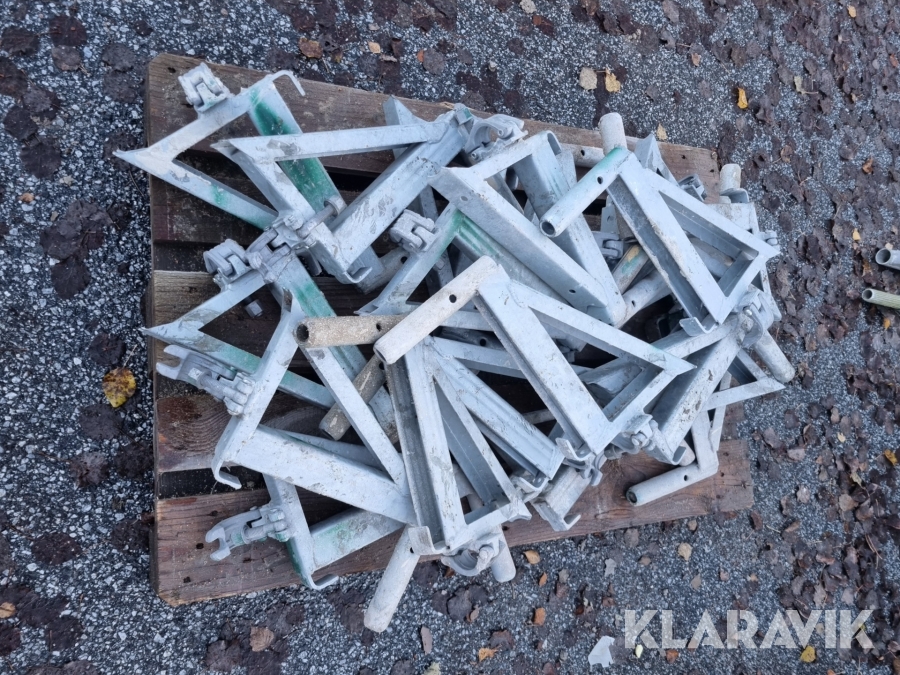 Konsol med tapp till ramsystem Layher