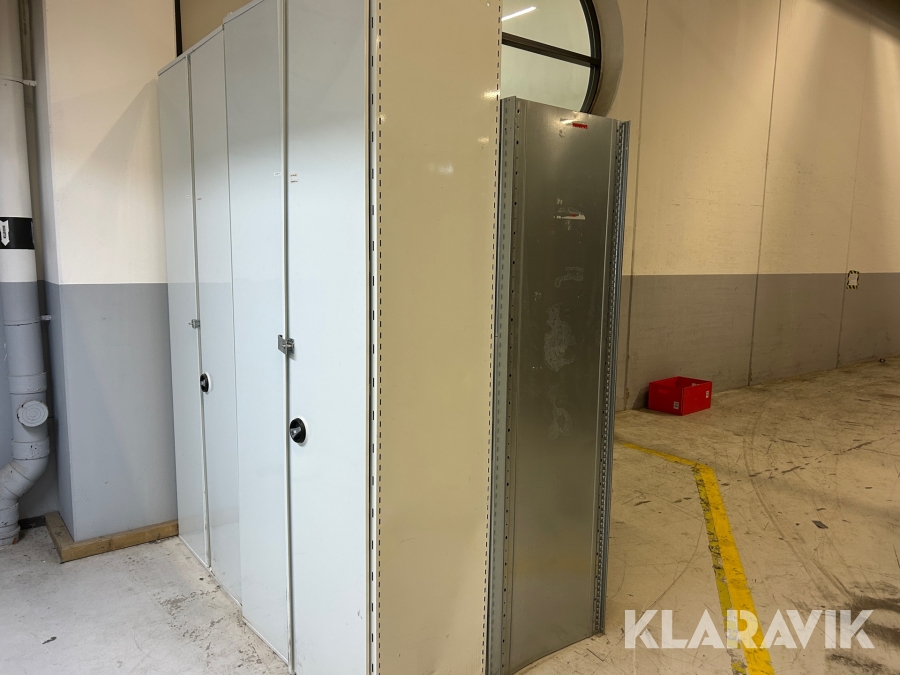 Verkstadsskåp i plåt Constructor 4 st