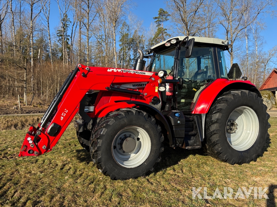 Traktor med lastare Massey Ferguson 6616 Dyna-VT