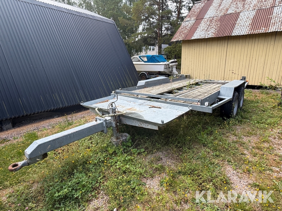 Maskintrailer Swepol GT7000