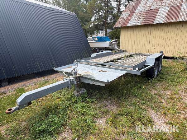 Maskintrailer Swepol GT7000