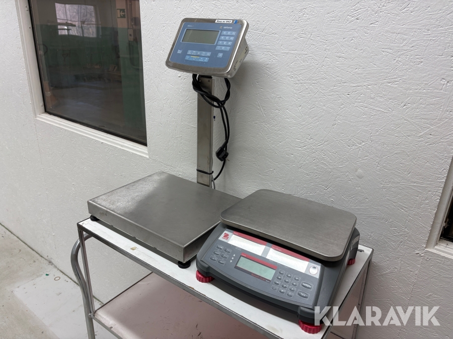 Digitalvågar Stathmos / Ohaus 2st